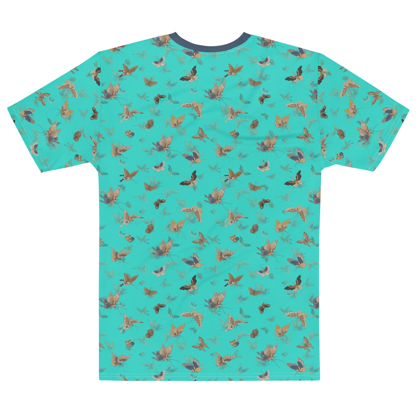 Butterfly dancing｜Men's t-shirt｜Turquoise