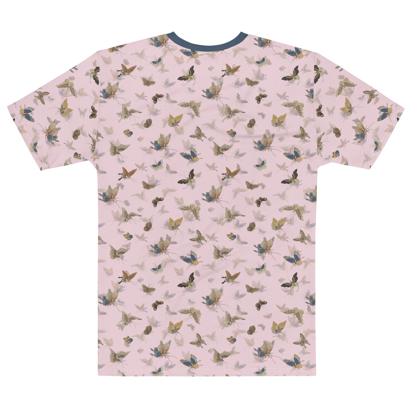 Butterfly dancing｜Men's t-shirt｜Pale pinkish gray