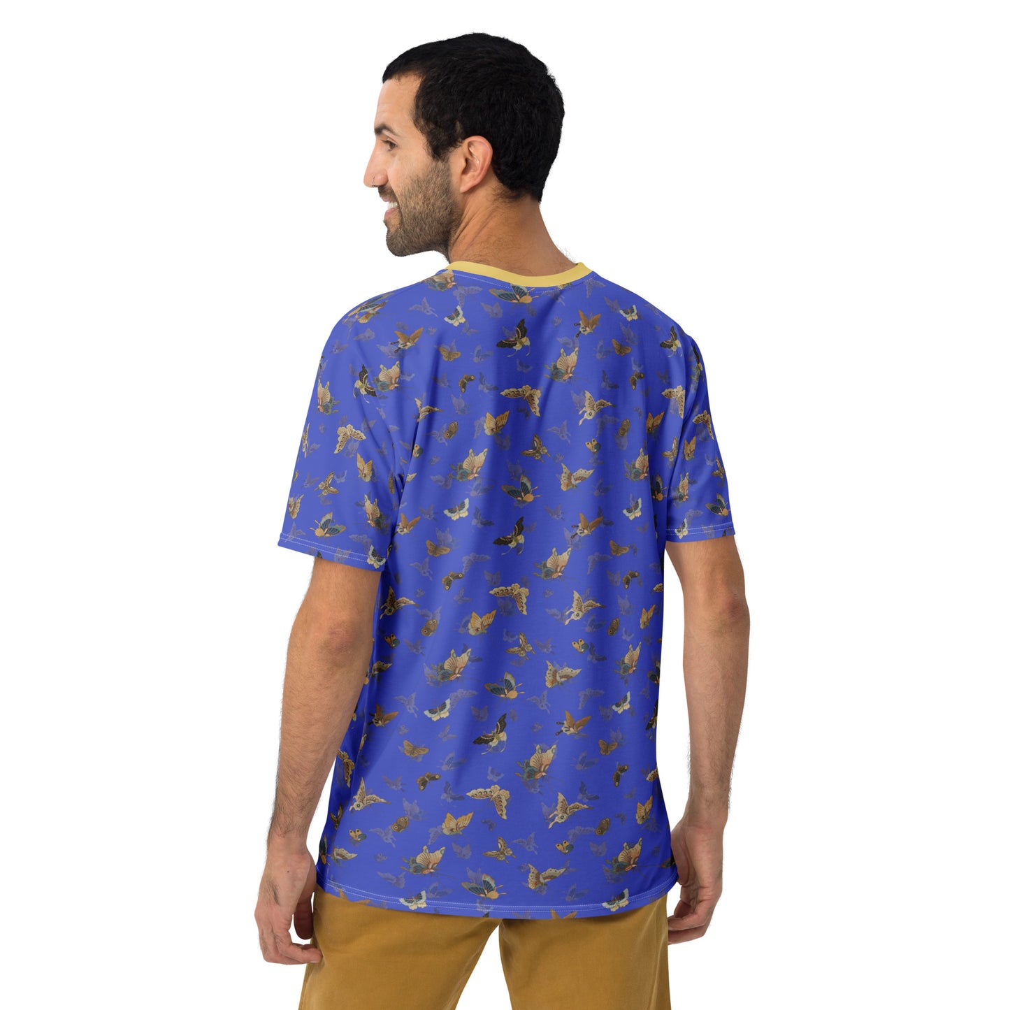 Butterfly dancing｜Men's t-shirt｜Royal blue