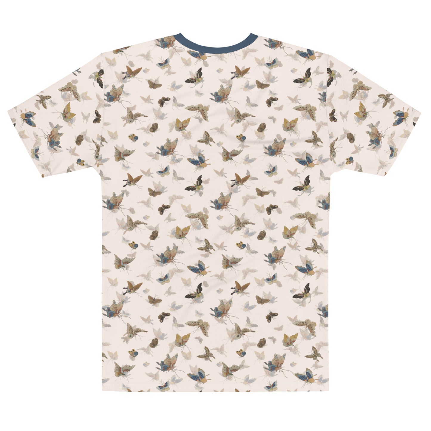 Butterfly dancing｜Men's t-shirt｜Fish belly white