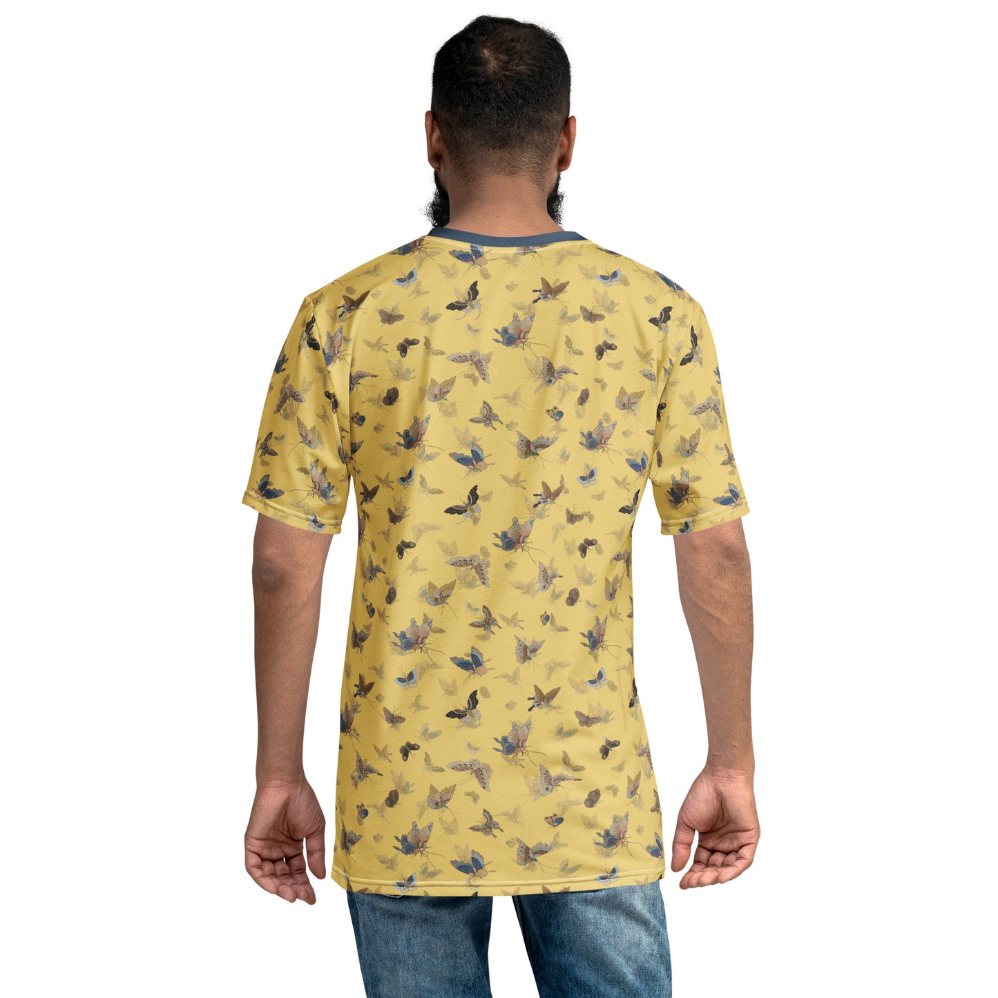 Butterfly dancing｜Men's t-shirt｜Gold