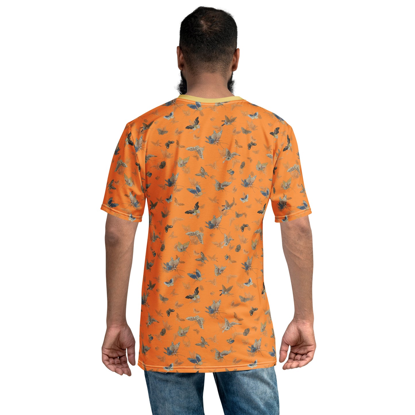 Butterfly dancing｜Men's t-shirt｜Orange