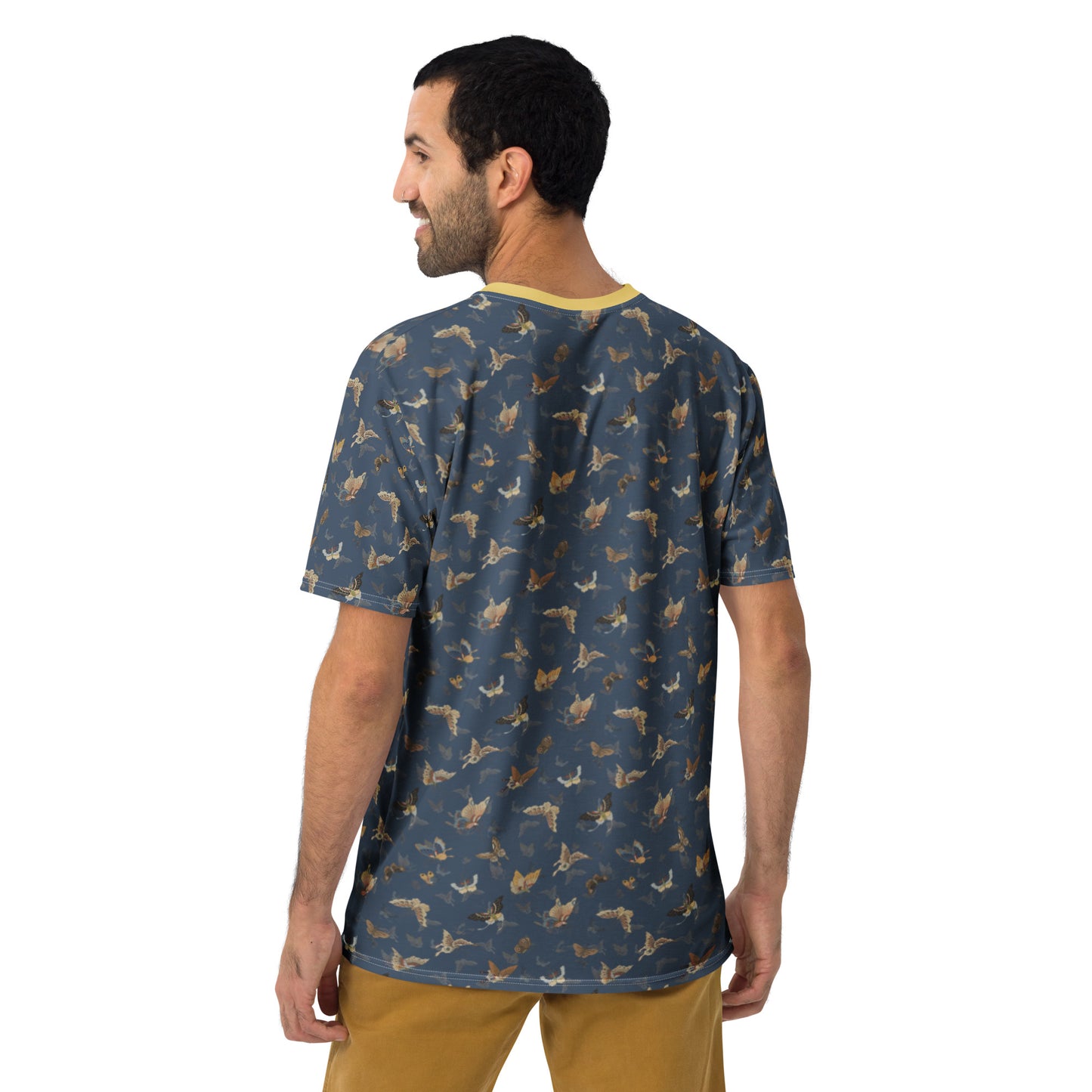 Butterfly dancing｜Men's t-shirt｜Dark blue