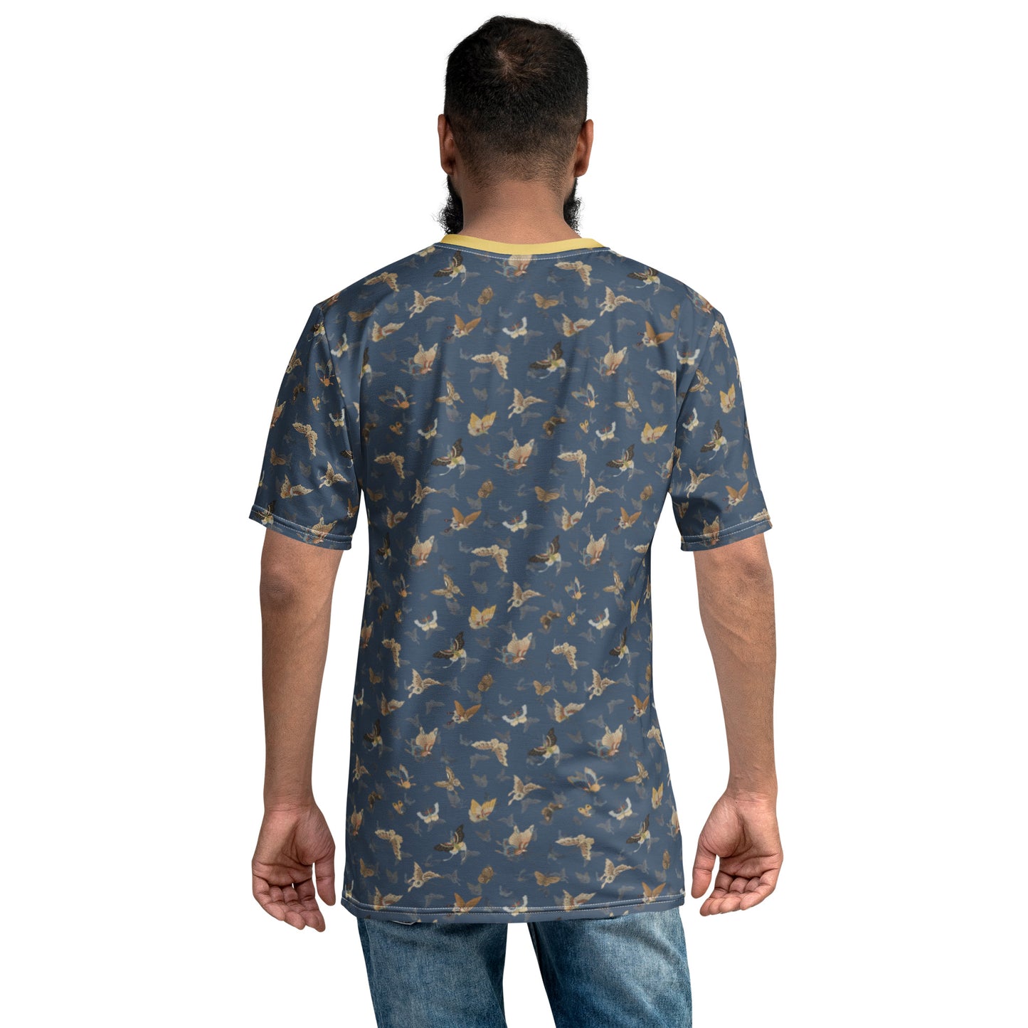 Butterfly dancing｜Men's t-shirt｜Dark blue