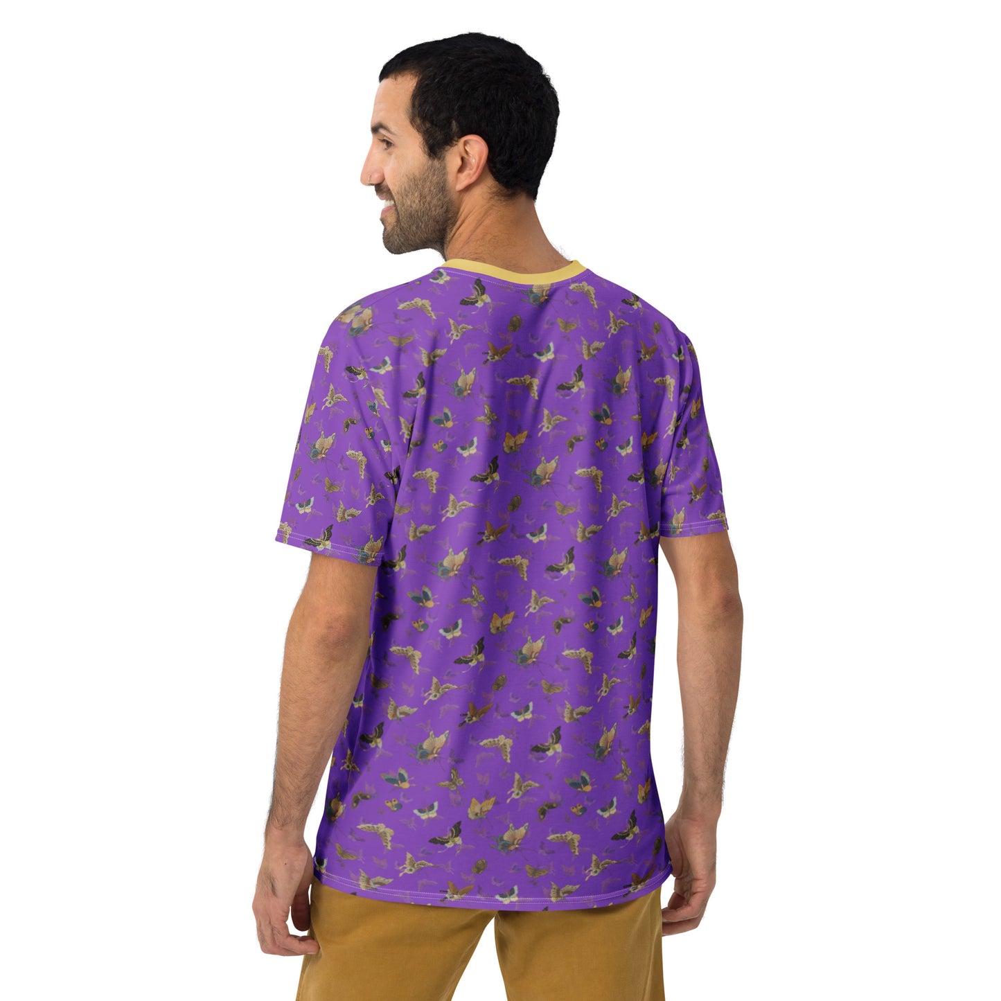 Butterfly dancing｜Men's t-shirt｜Purple