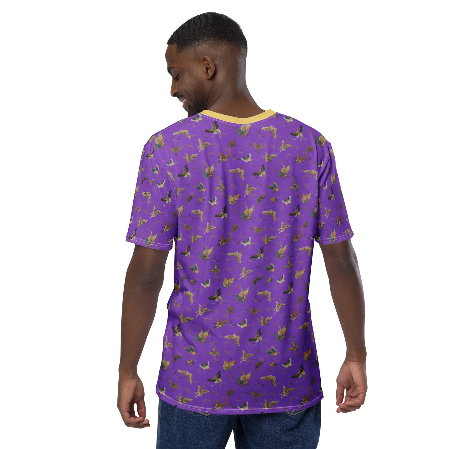 Butterfly dancing｜Men's t-shirt｜Purple