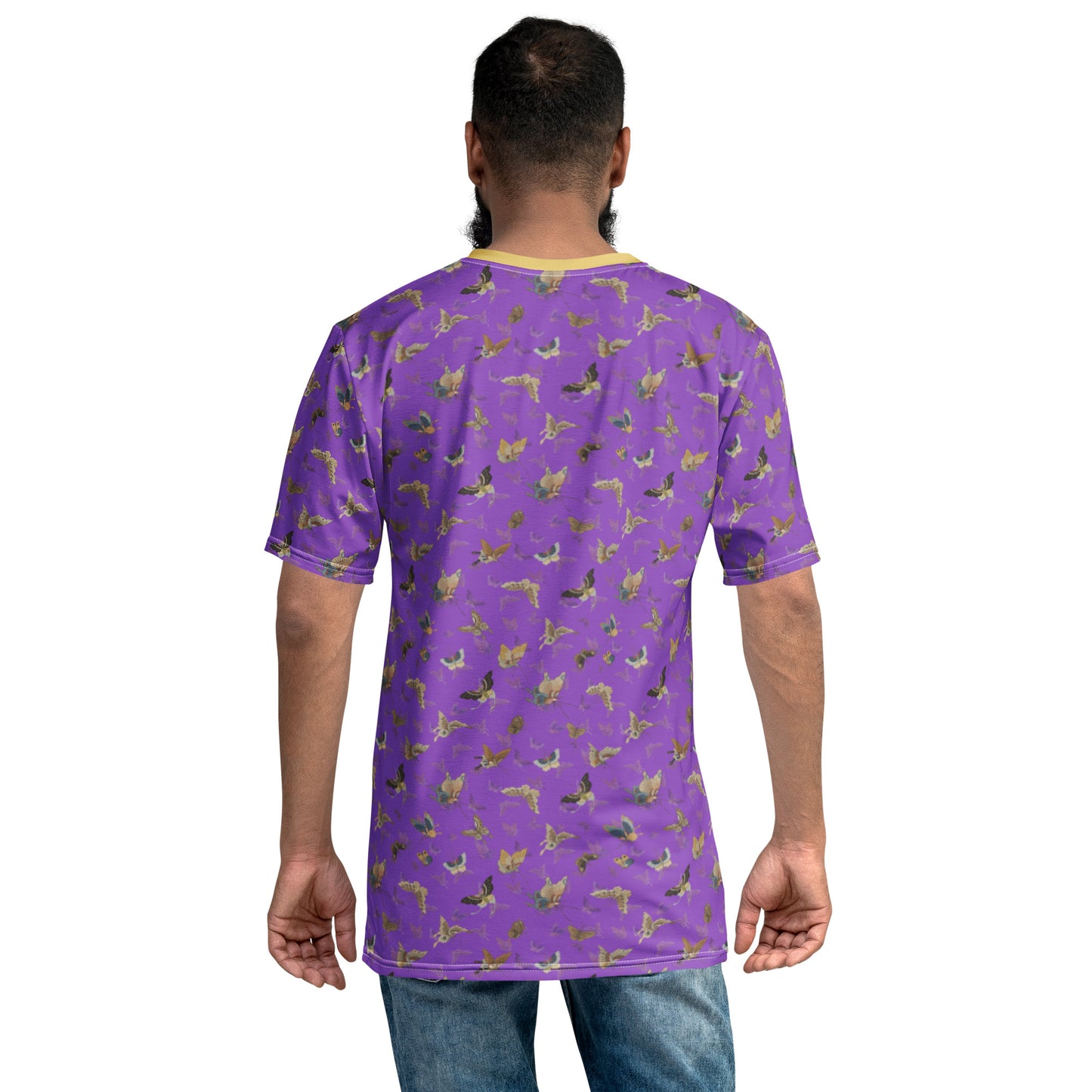 Butterfly dancing｜Men's t-shirt｜Purple