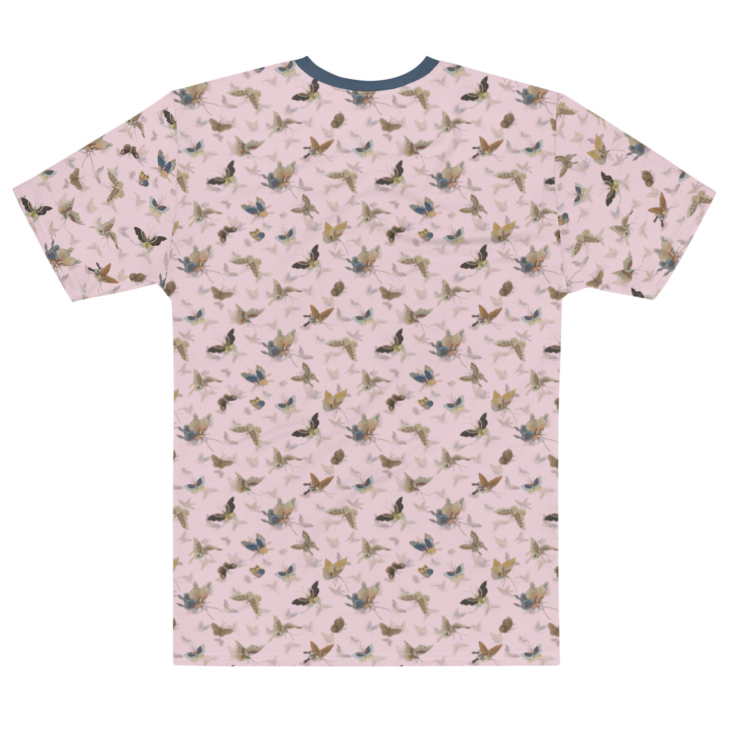 Butterfly dancing｜Men's t-shirt｜Pale pinkish gray