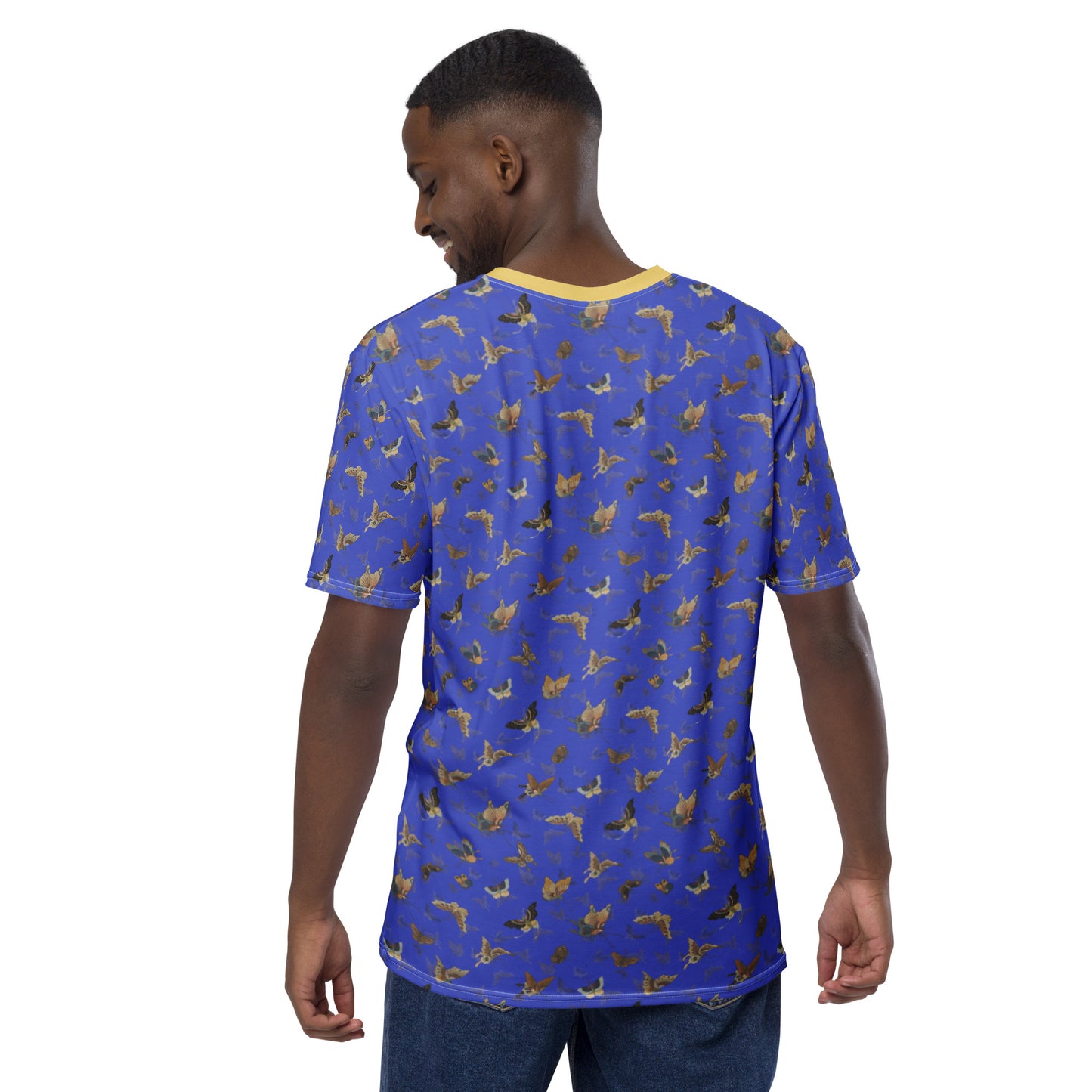 Butterfly dancing｜Men's t-shirt｜Royal blue