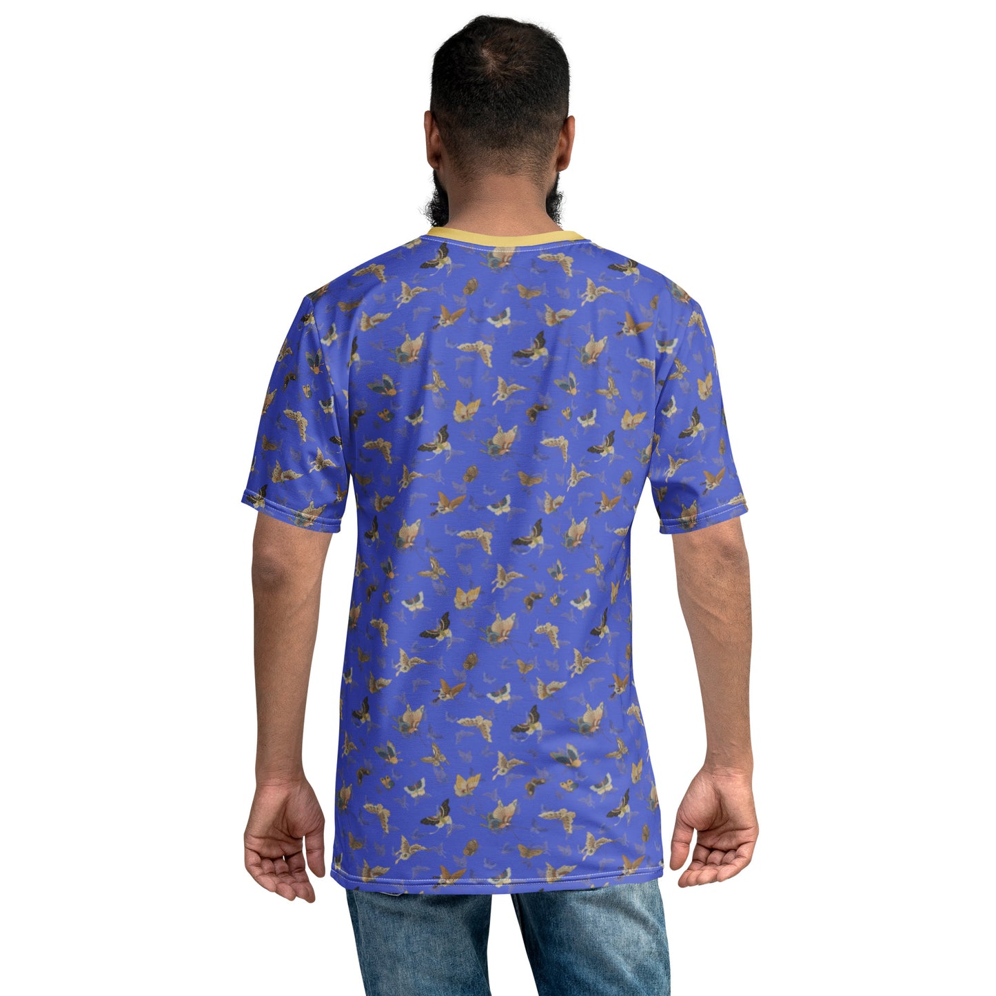 Butterfly dancing｜Men's t-shirt｜Royal blue