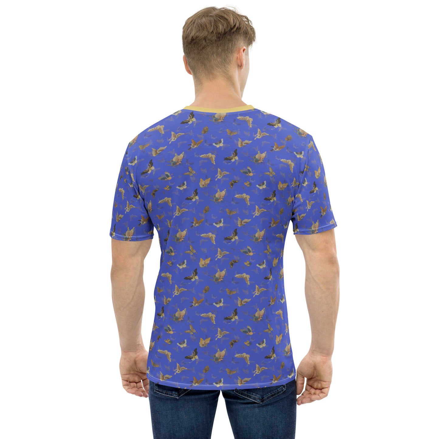 Butterfly dancing｜Men's t-shirt｜Royal blue