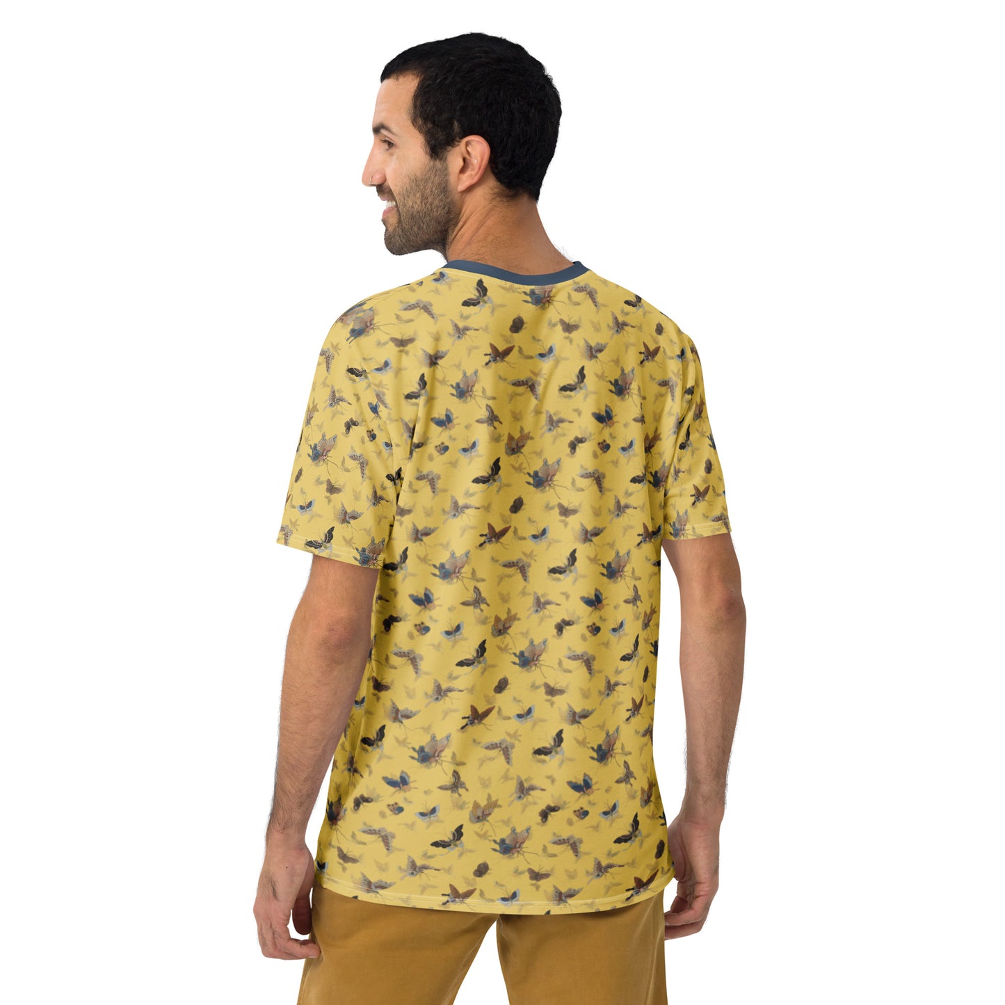 Butterfly dancing｜Men's t-shirt｜Gold