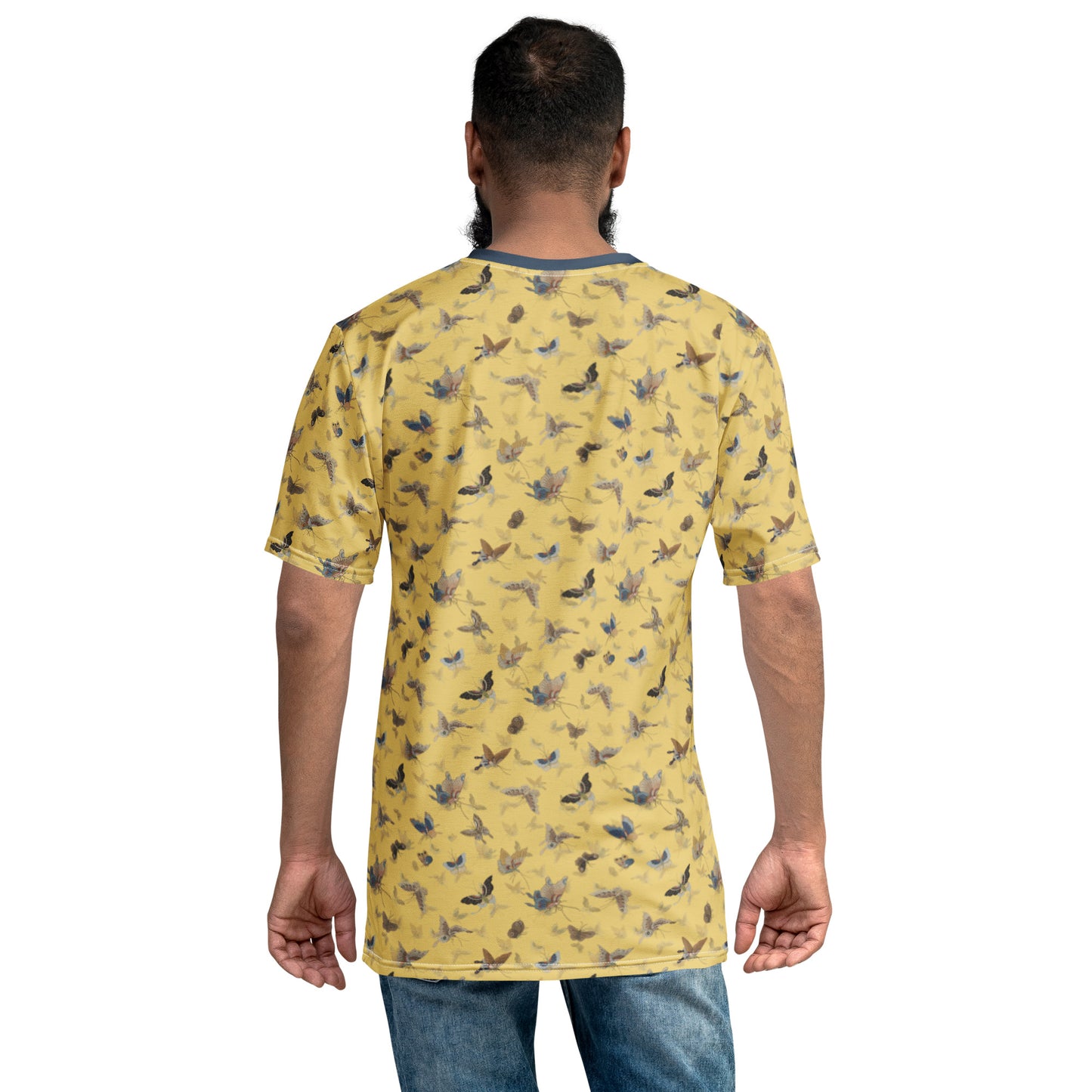 Butterfly dancing｜Men's t-shirt｜Gold