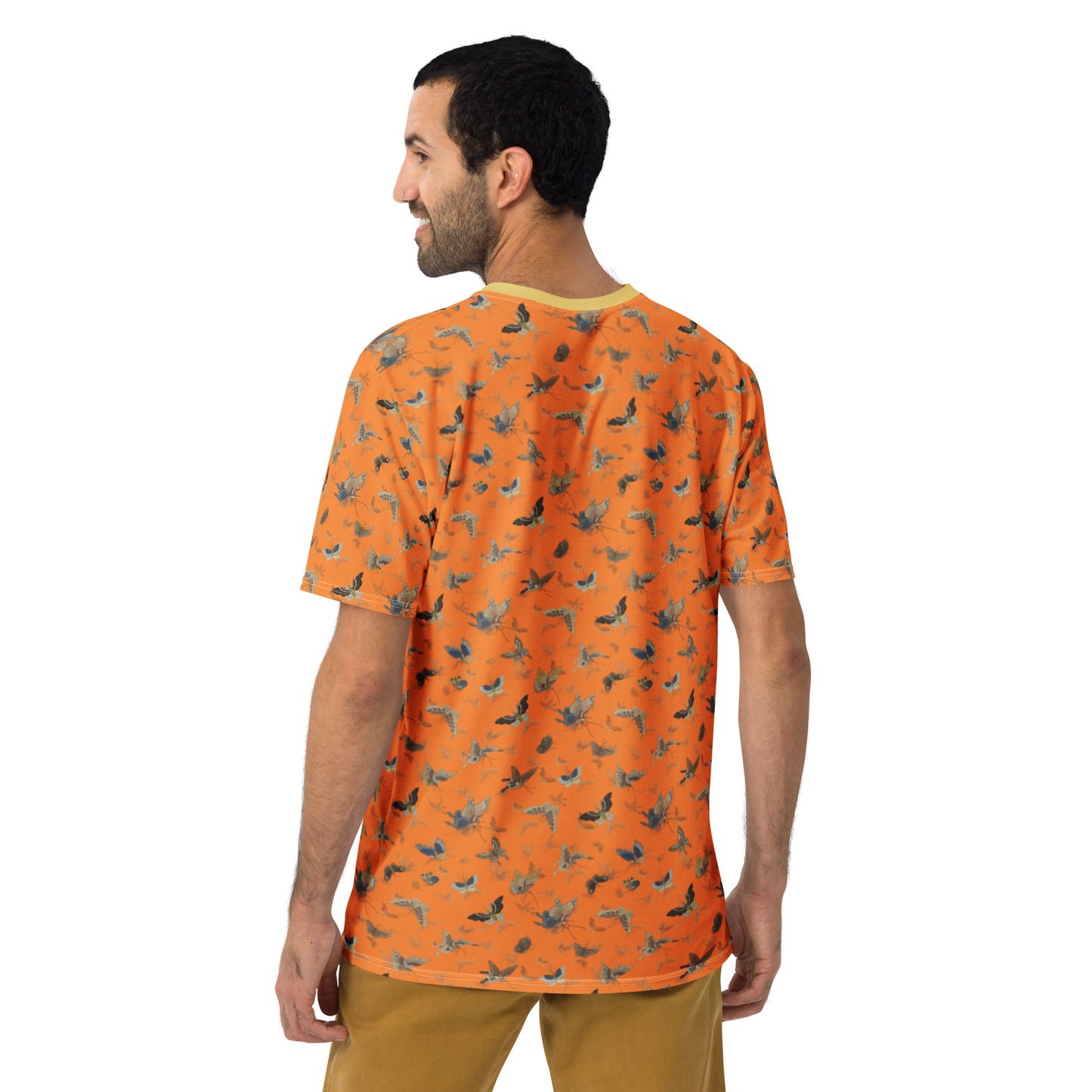 Butterfly dancing｜Men's t-shirt｜Orange