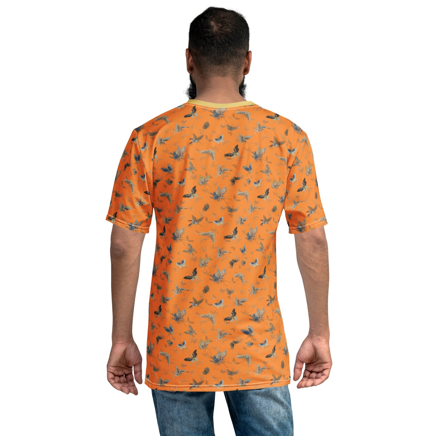 Butterfly dancing｜Men's t-shirt｜Orange