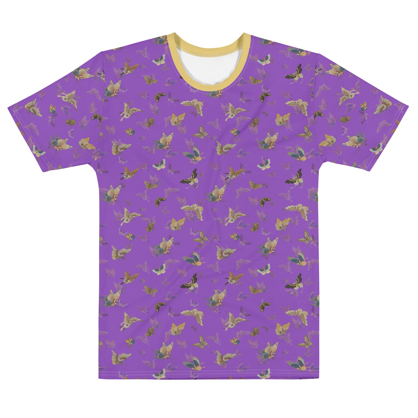 Butterfly dancing｜Men's t-shirt｜Purple