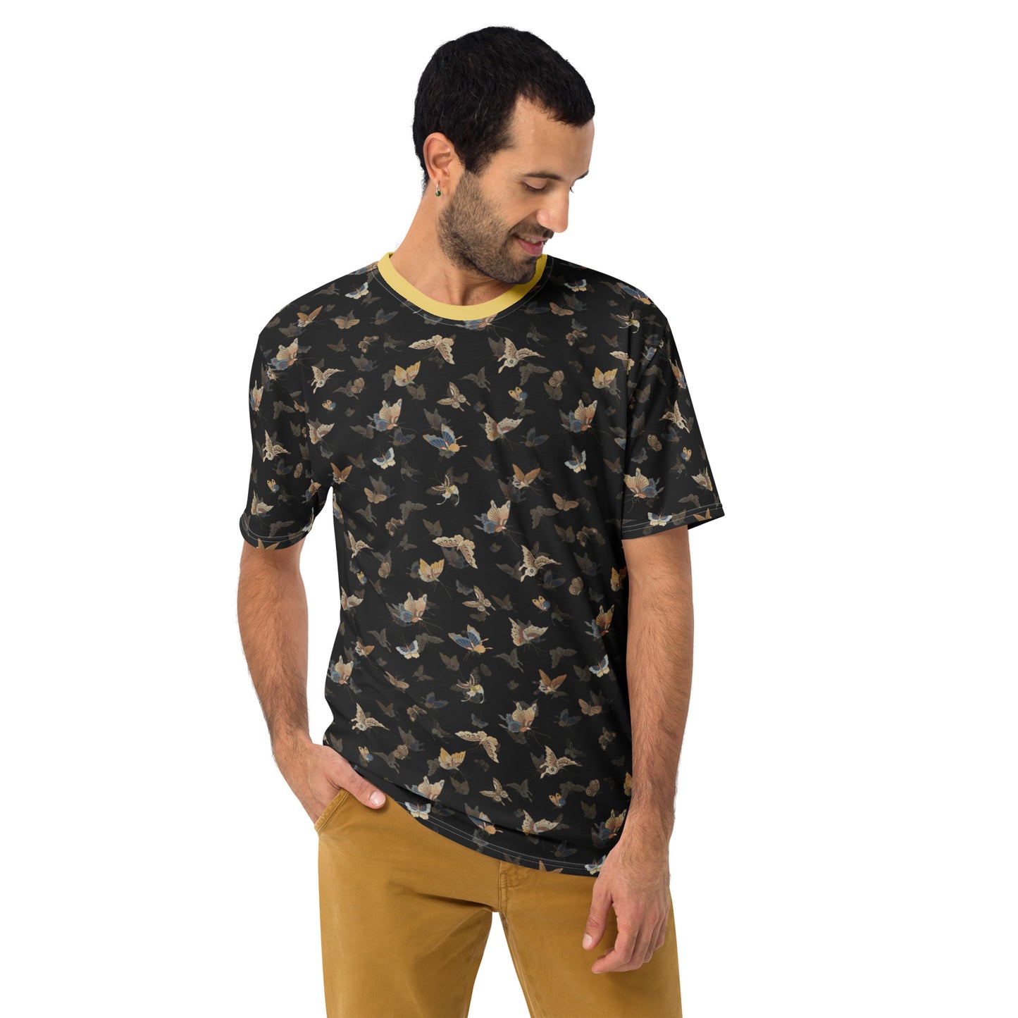 Butterfly dancing｜Men's t-shirt｜Black