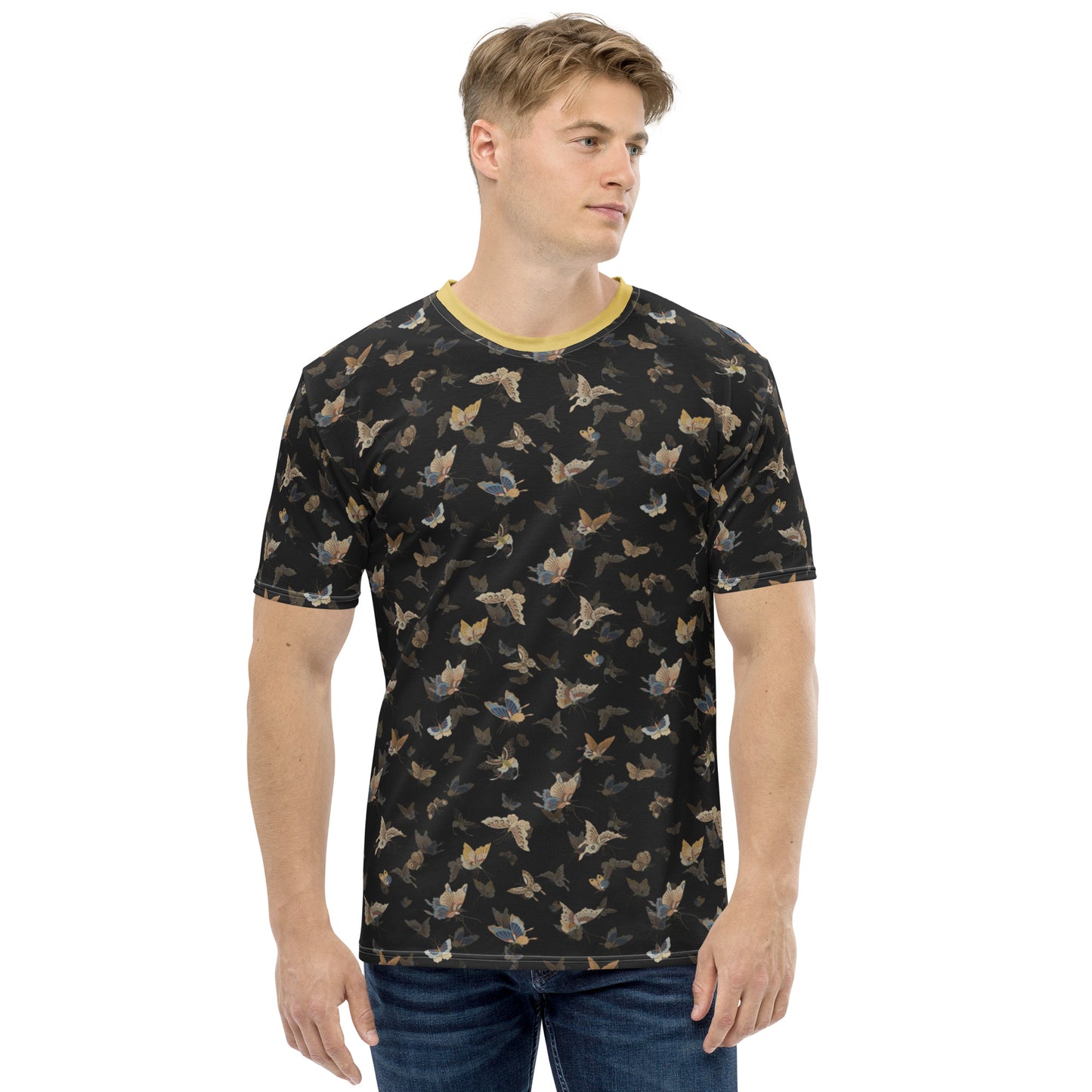 Butterfly dancing｜Men's t-shirt｜Black