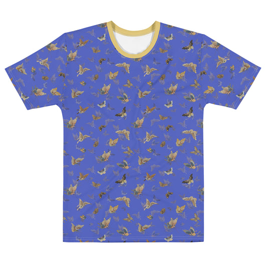 Butterfly dancing｜Men's t-shirt｜Royal blue