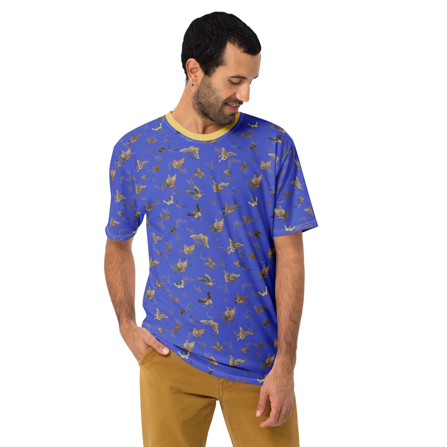 Butterfly dancing｜Men's t-shirt｜Royal blue