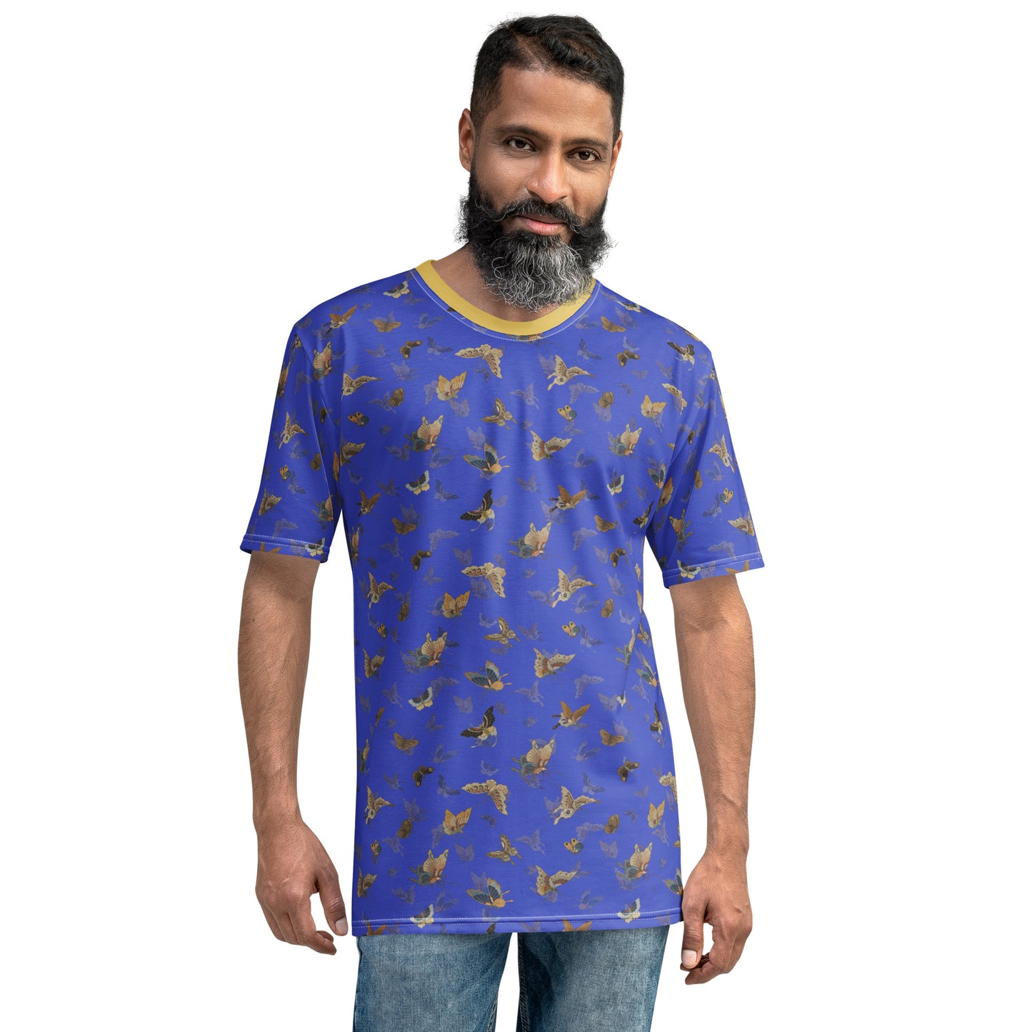 Butterfly dancing｜Men's t-shirt｜Royal blue