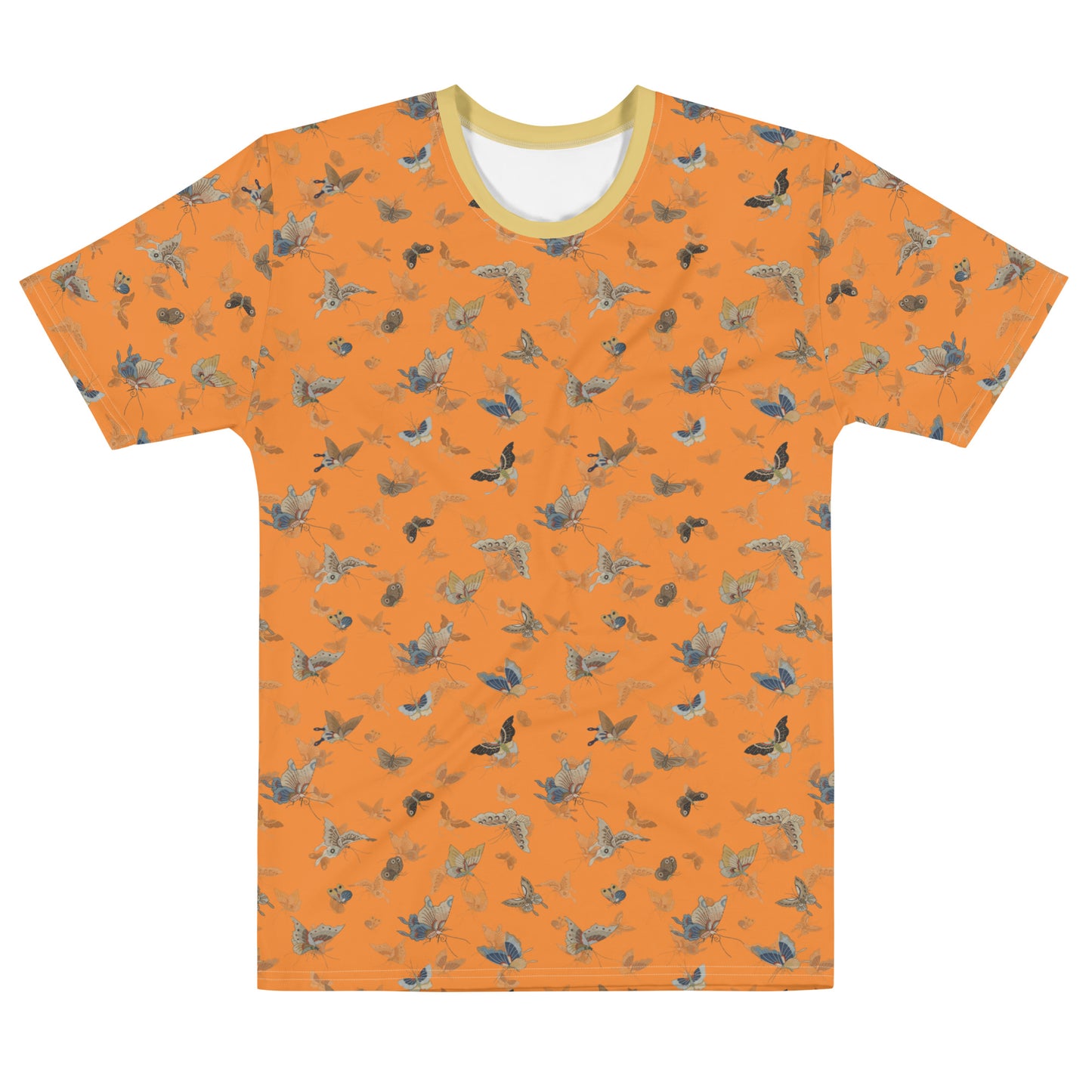 Butterfly dancing｜Men's t-shirt｜Orange