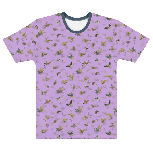 Butterfly dancing｜Men's t-shirt｜Lilac