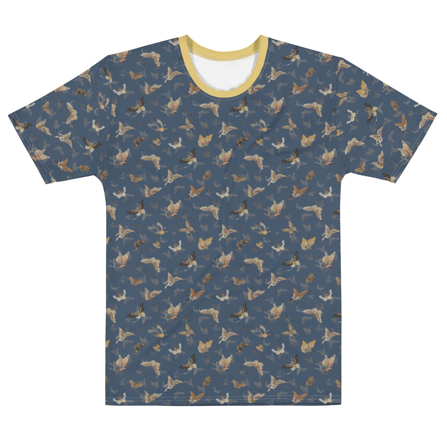 Butterfly dancing｜Men's t-shirt｜Dark blue