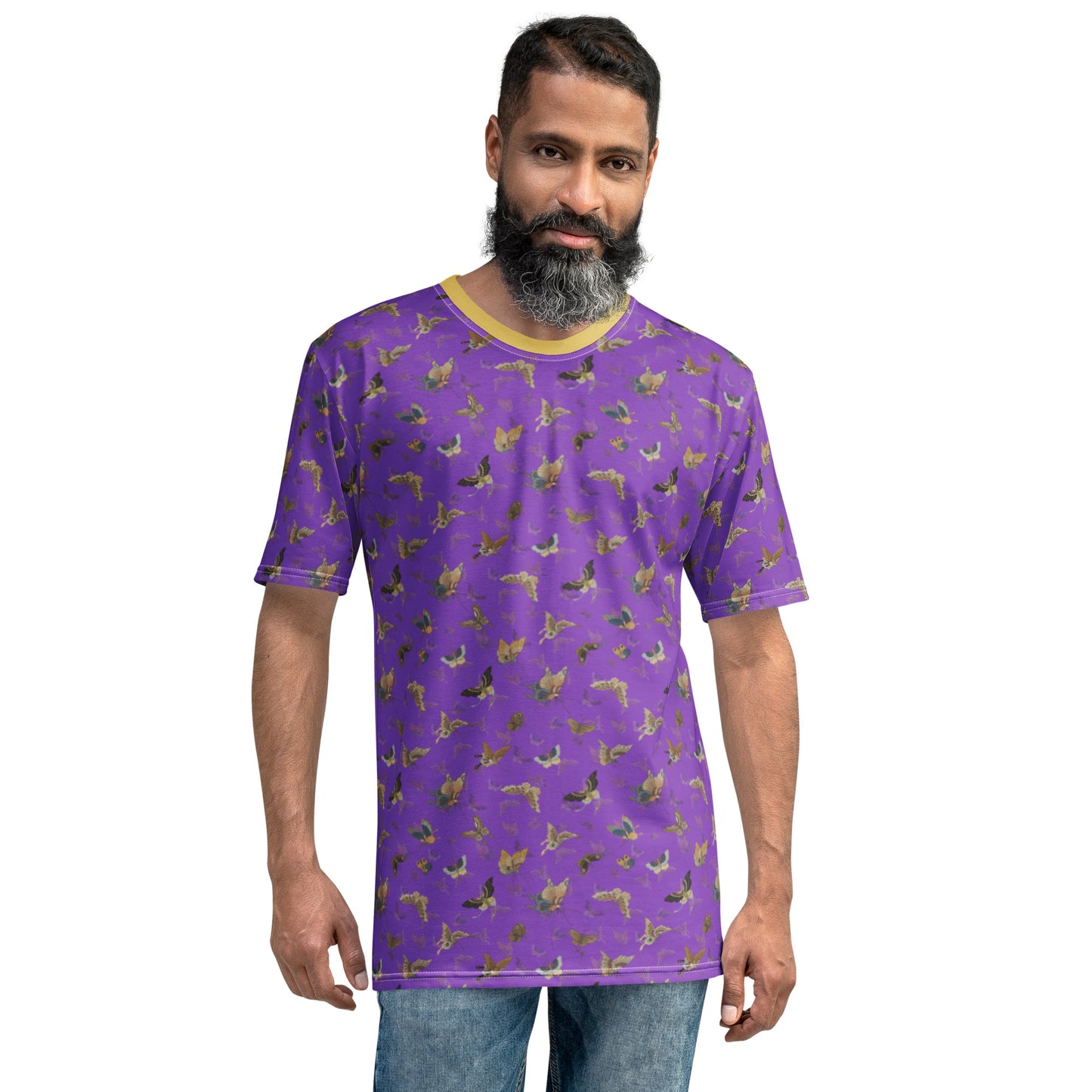 Butterfly dancing｜Men's t-shirt｜Purple