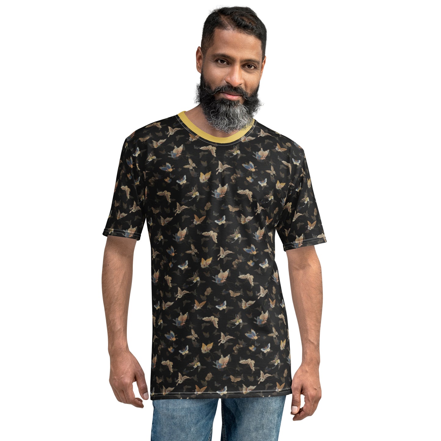 Butterfly dancing｜Men's t-shirt｜Black