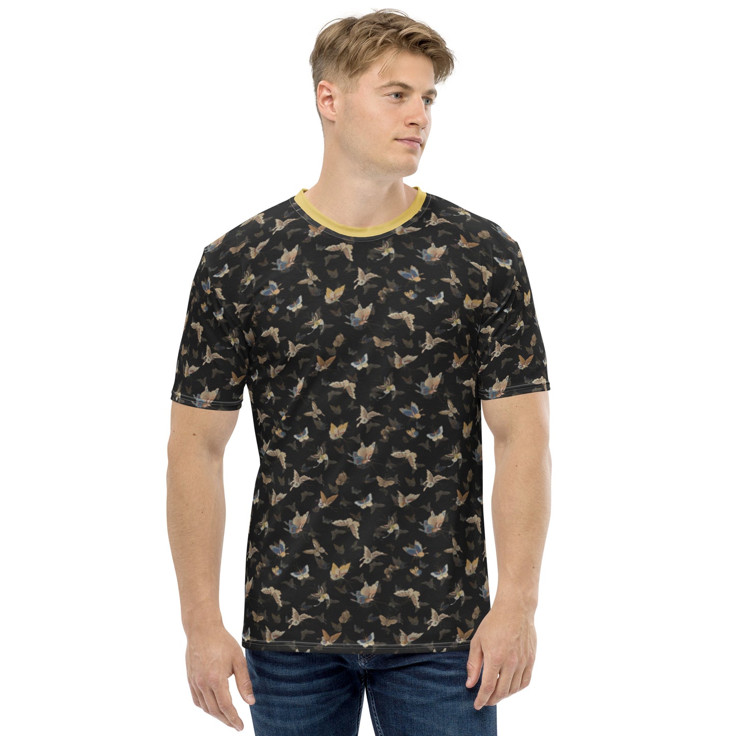 Butterfly dancing｜Men's t-shirt｜Black