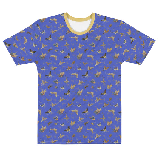 Butterfly dancing｜Men's t-shirt｜Royal blue