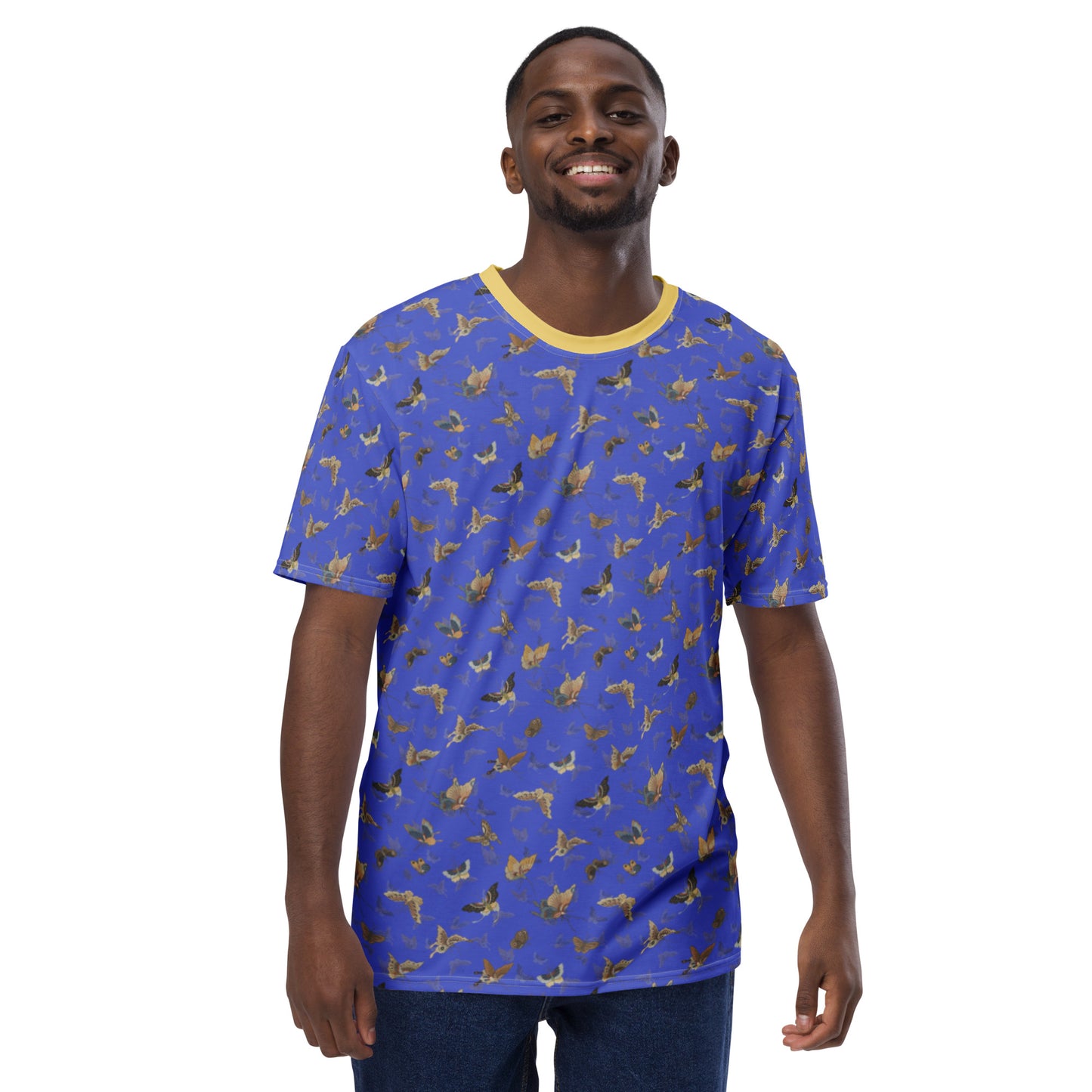 Butterfly dancing｜Men's t-shirt｜Royal blue