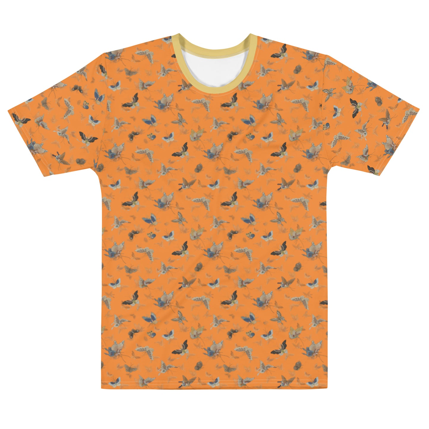 Butterfly dancing｜Men's t-shirt｜Orange