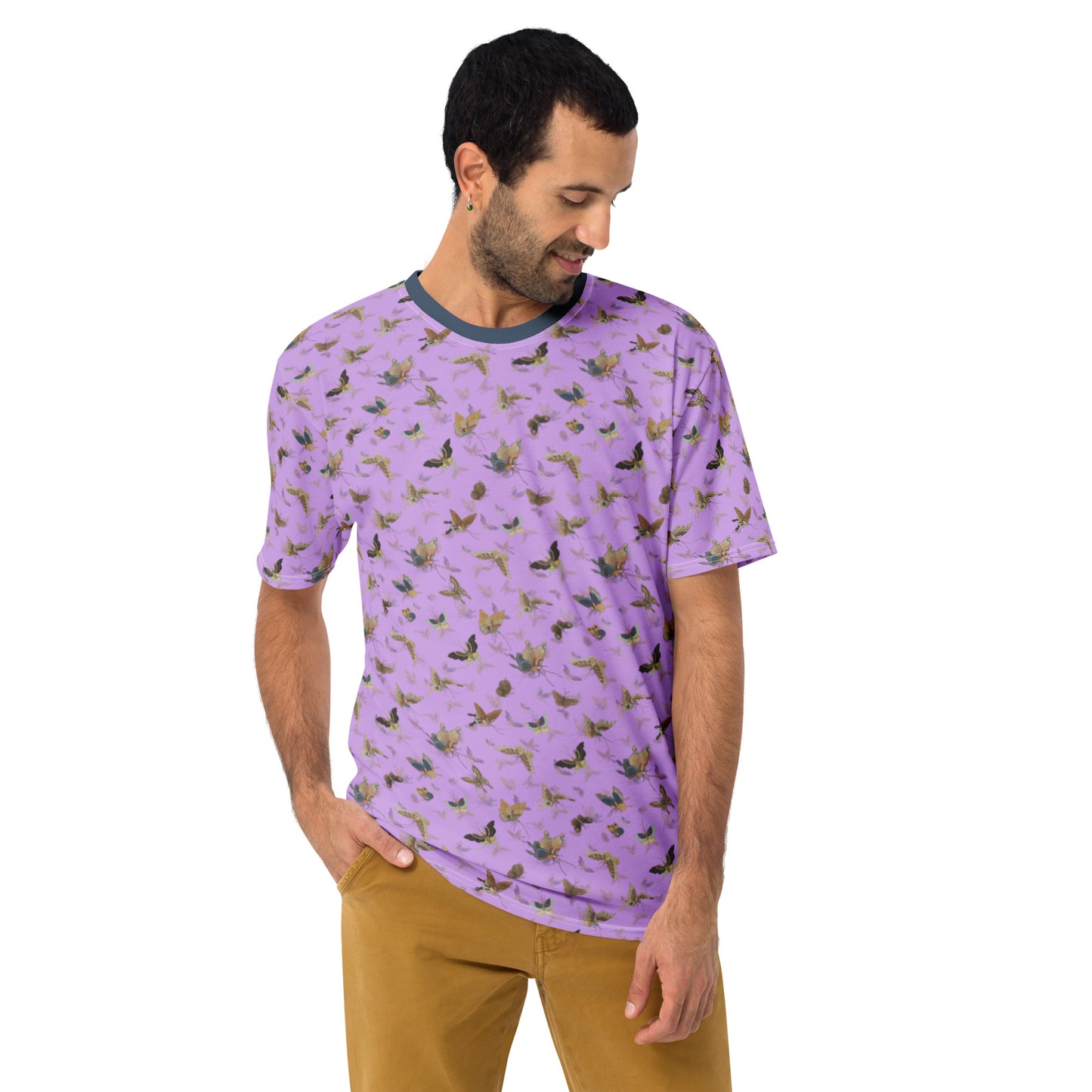 Butterfly dancing｜Men's t-shirt｜Lilac