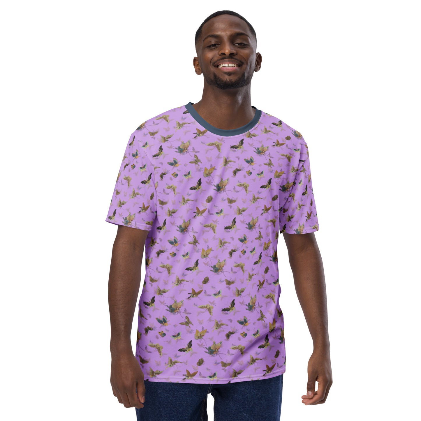 Butterfly dancing｜Men's t-shirt｜Lilac