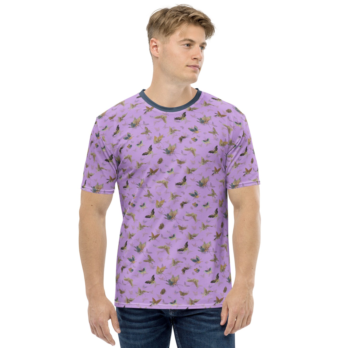 Butterfly dancing｜Men's t-shirt｜Lilac