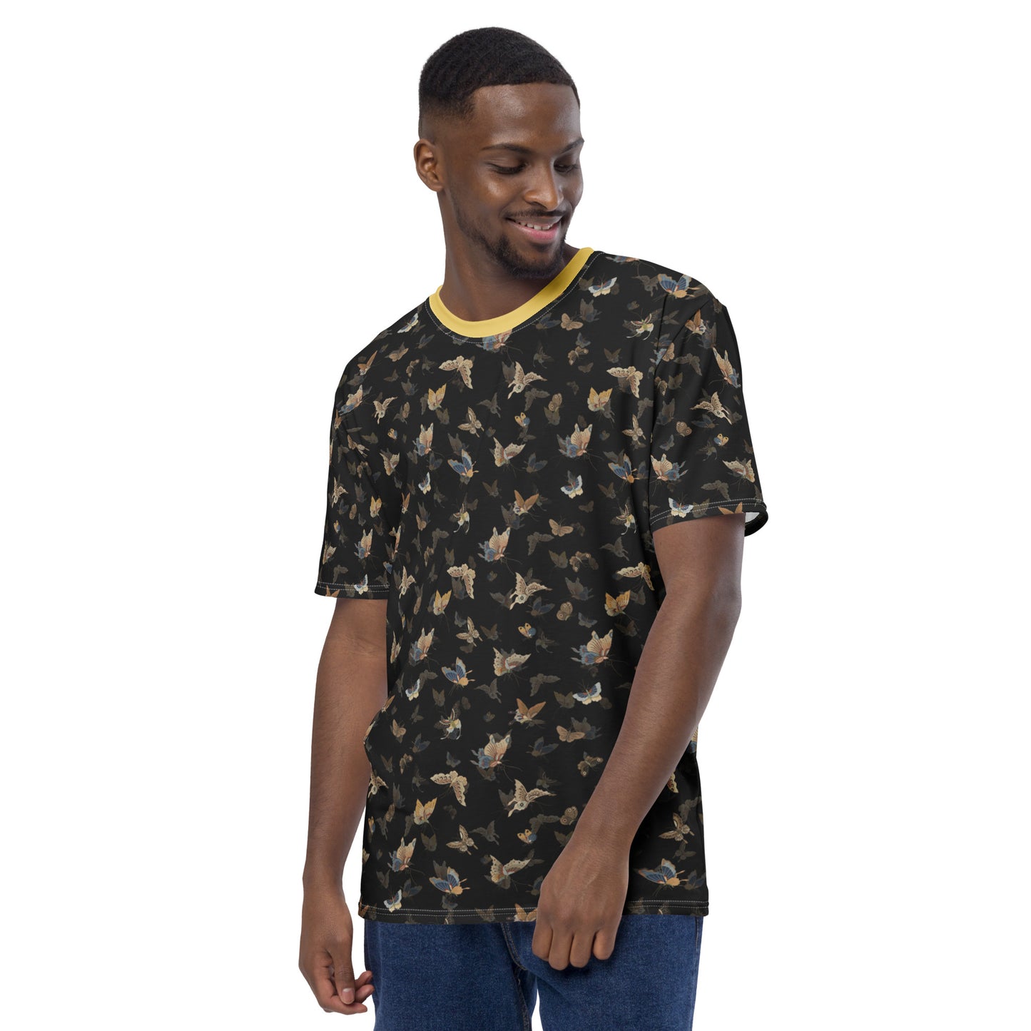 Butterfly dancing｜Men's t-shirt｜Black