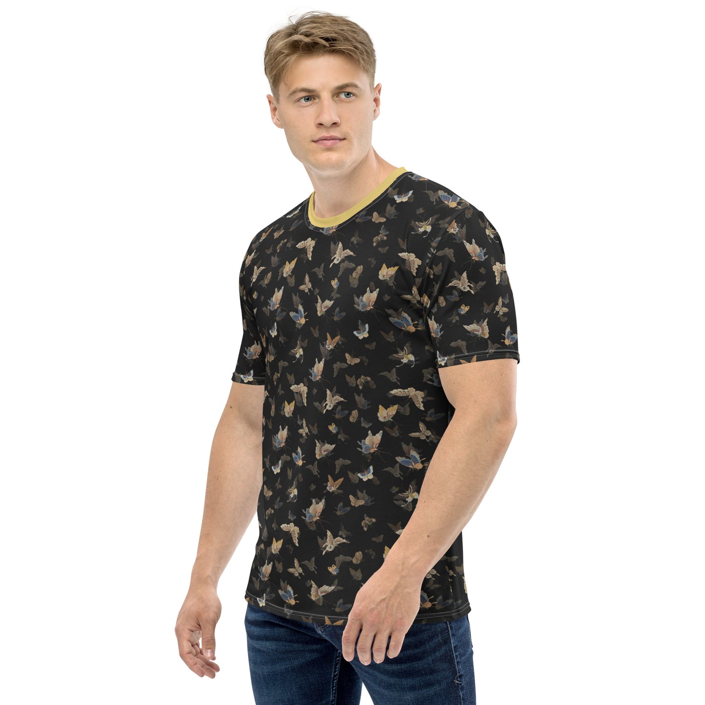 Butterfly dancing｜Men's t-shirt｜Black