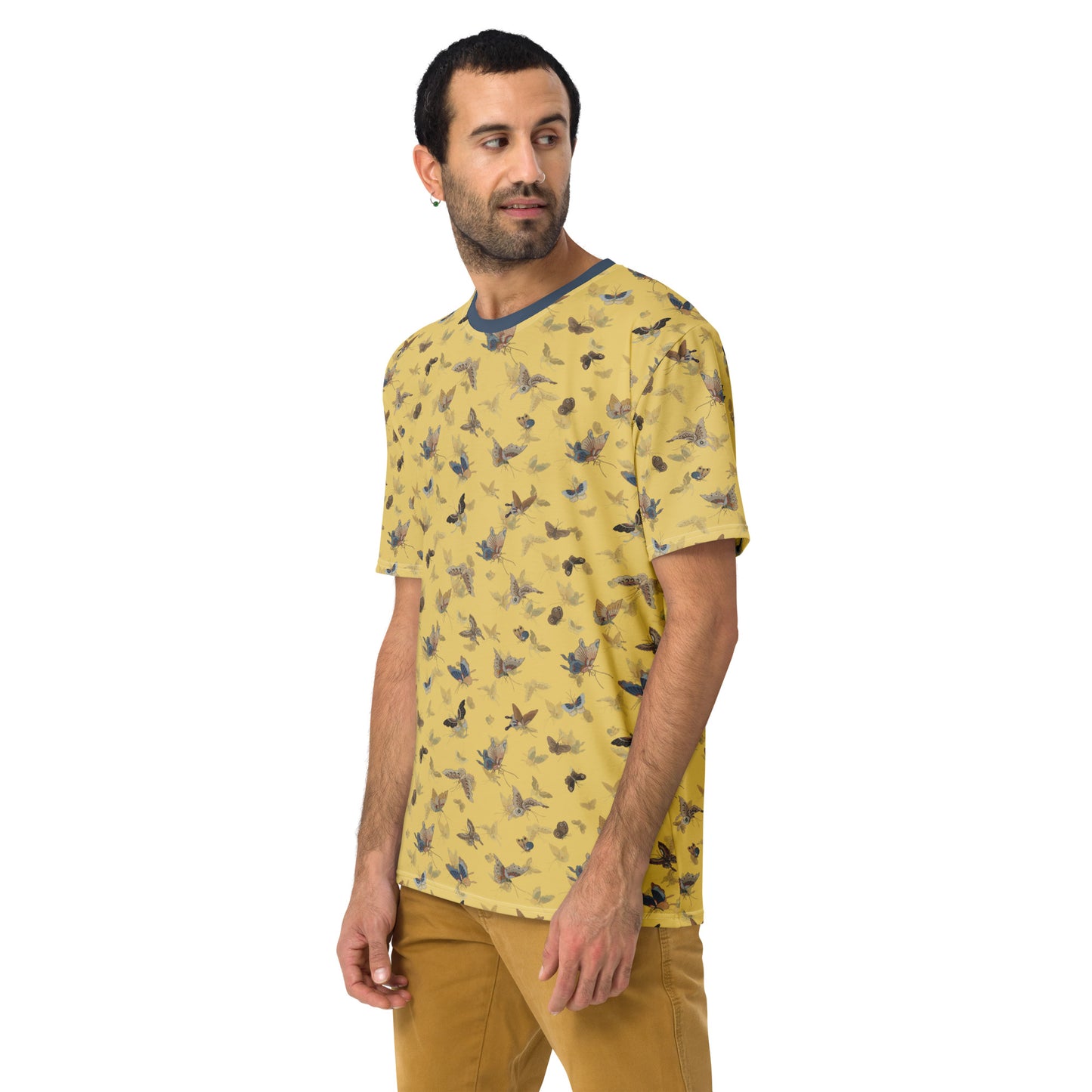 Butterfly dancing｜Men's t-shirt｜Gold