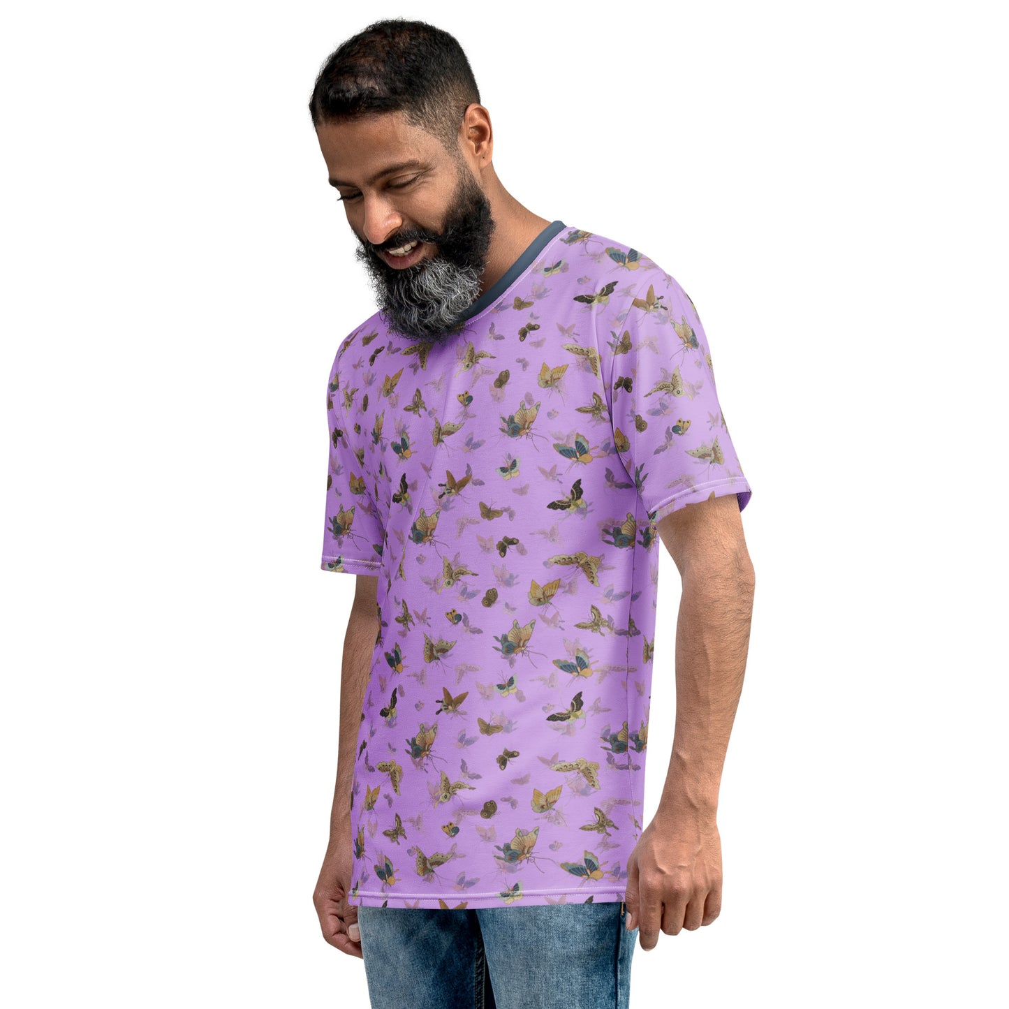 Butterfly dancing｜Men's t-shirt｜Lilac