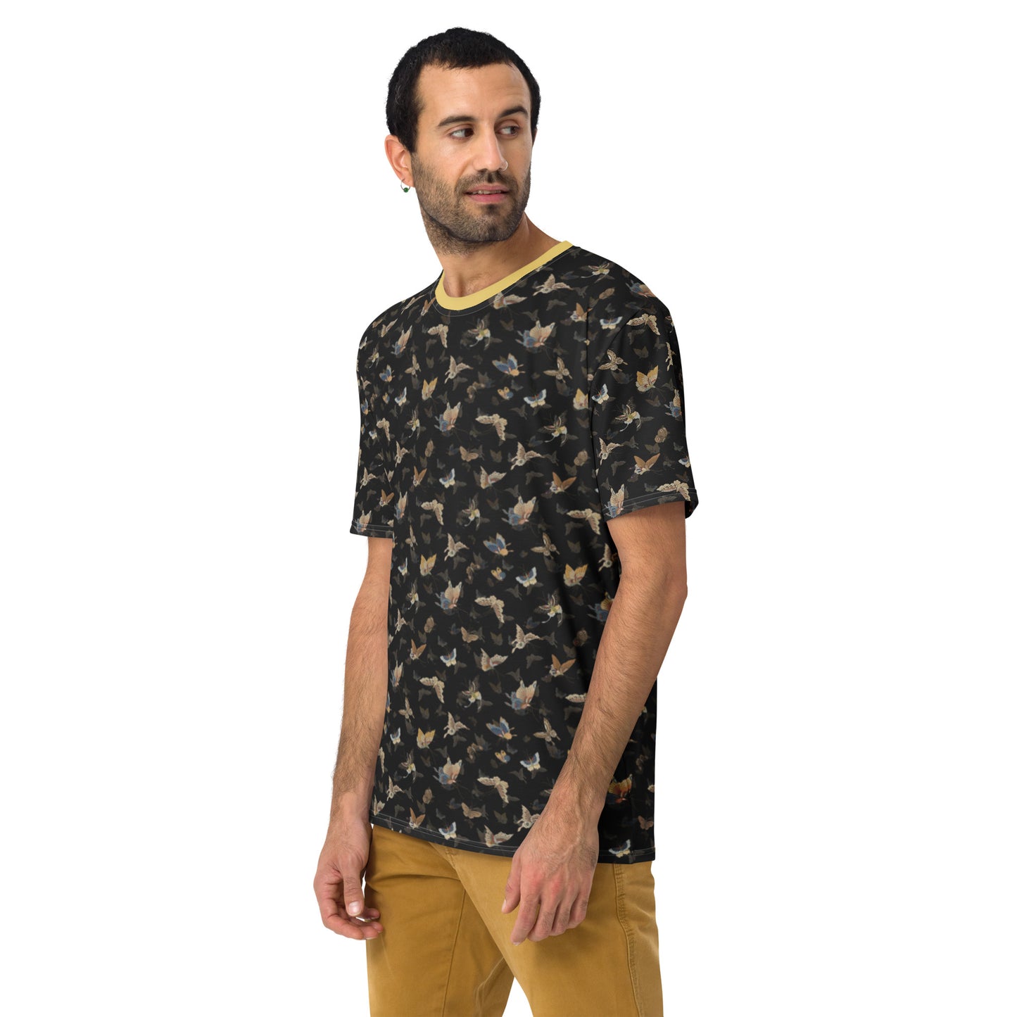 Butterfly dancing｜Men's t-shirt｜Black