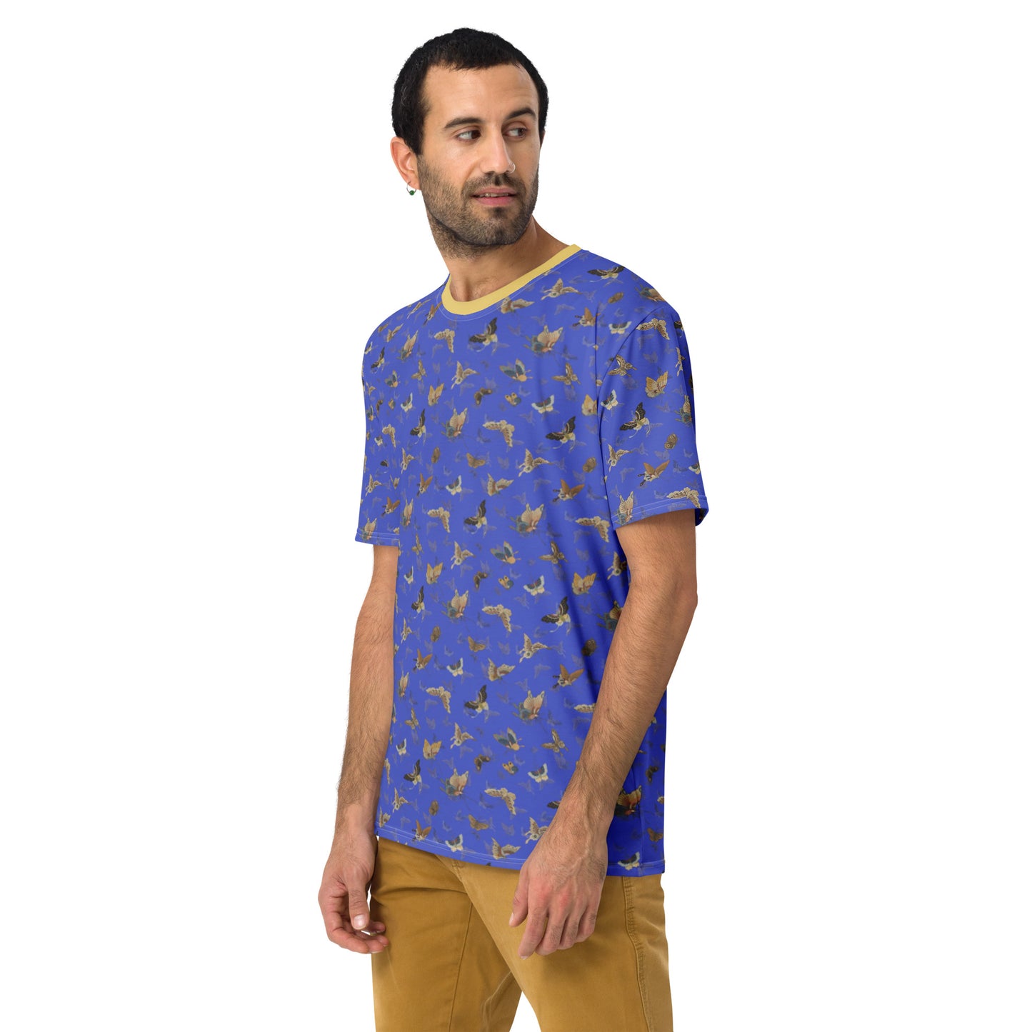 Butterfly dancing｜Men's t-shirt｜Royal blue