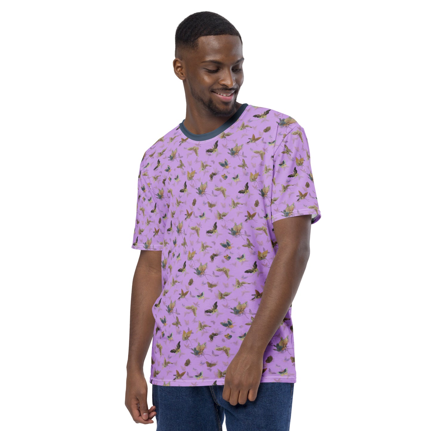 Butterfly dancing｜Men's t-shirt｜Lilac