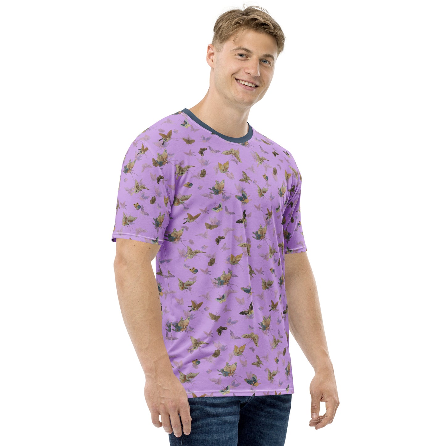 Butterfly dancing｜Men's t-shirt｜Lilac