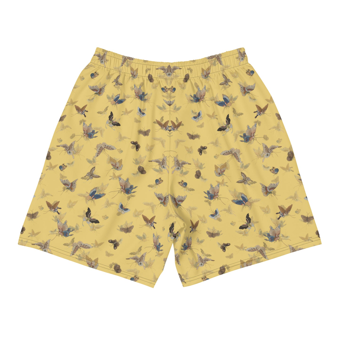 Butterfly dancing｜Unisex Athletic Long Shorts｜Gold