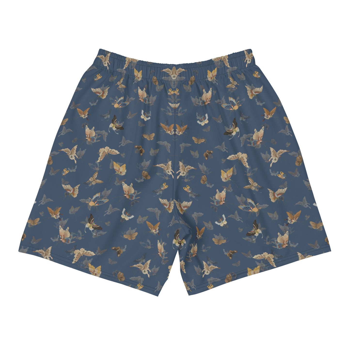 Butterfly dancing｜Unisex Athletic Long Shorts｜Dark blue