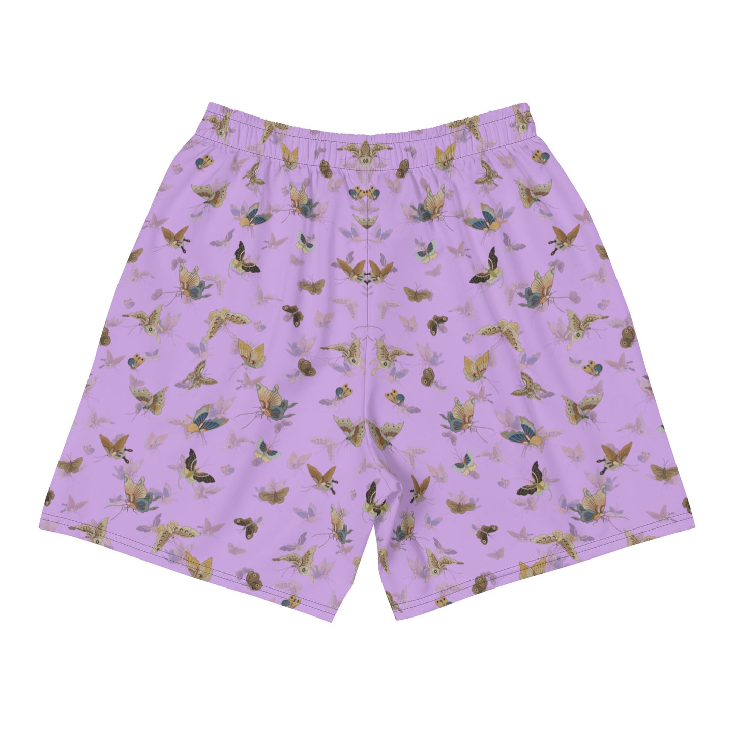 Butterfly dancing｜Unisex Athletic Long Shorts｜Lilac