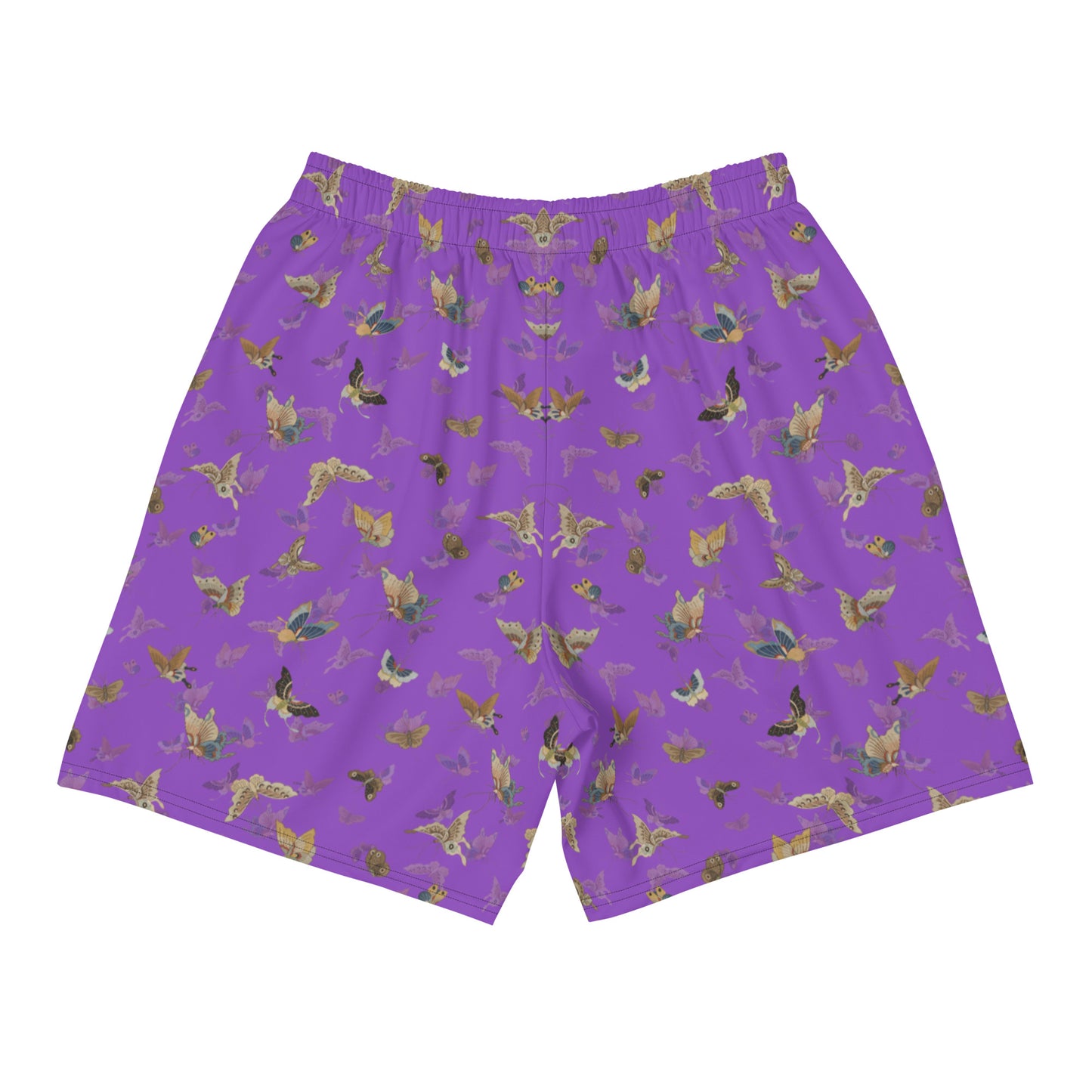 Butterfly dancing｜Unisex Athletic Long Shorts｜Purple