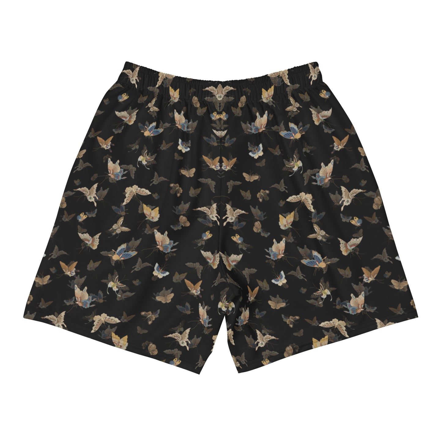 Butterfly dancing｜Unisex Athletic Long Shorts｜Black